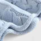 Odalys | Women's Openwork Cable Knit Turtleneck Sweater