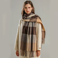 Corinne | Women’s Oversized Plaid Wrap Scarf