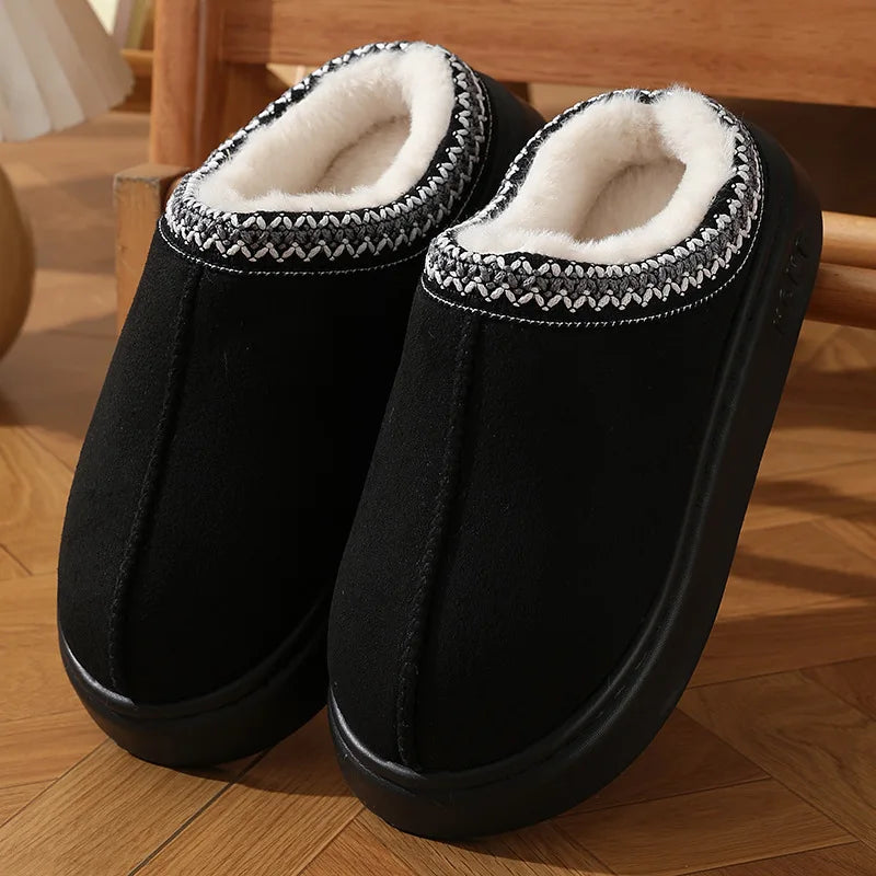Daisy | Women’s Fuzzy Platform Slippers