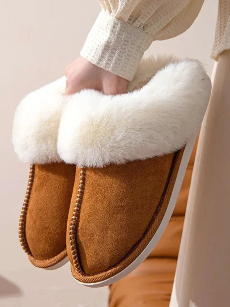 Lacey | Women’s Fluffy House Slippers