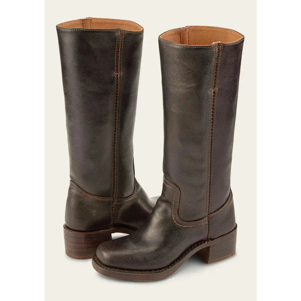Cordelia | Women's Square Toe Riding Boots in Knee High Cut