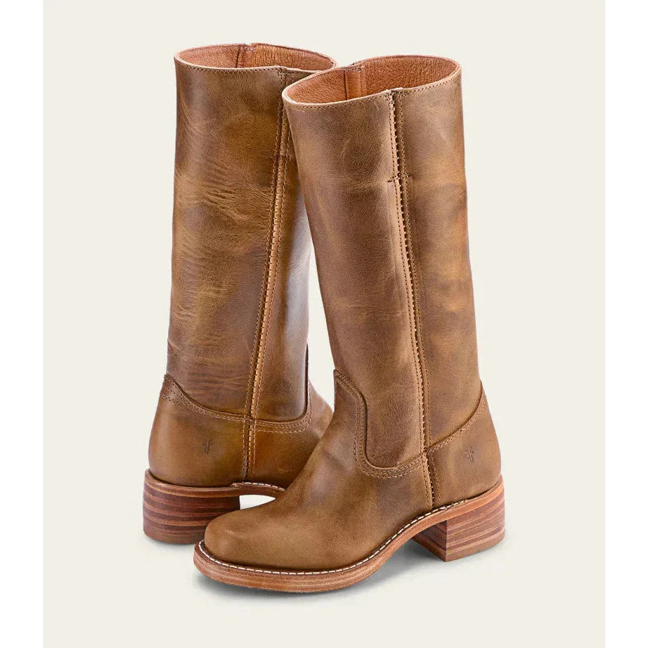 Cordelia | Women's Square Toe Riding Boots in Knee High Cut