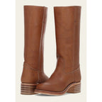 Cordelia | Women's Square Toe Riding Boots in Knee High Cut