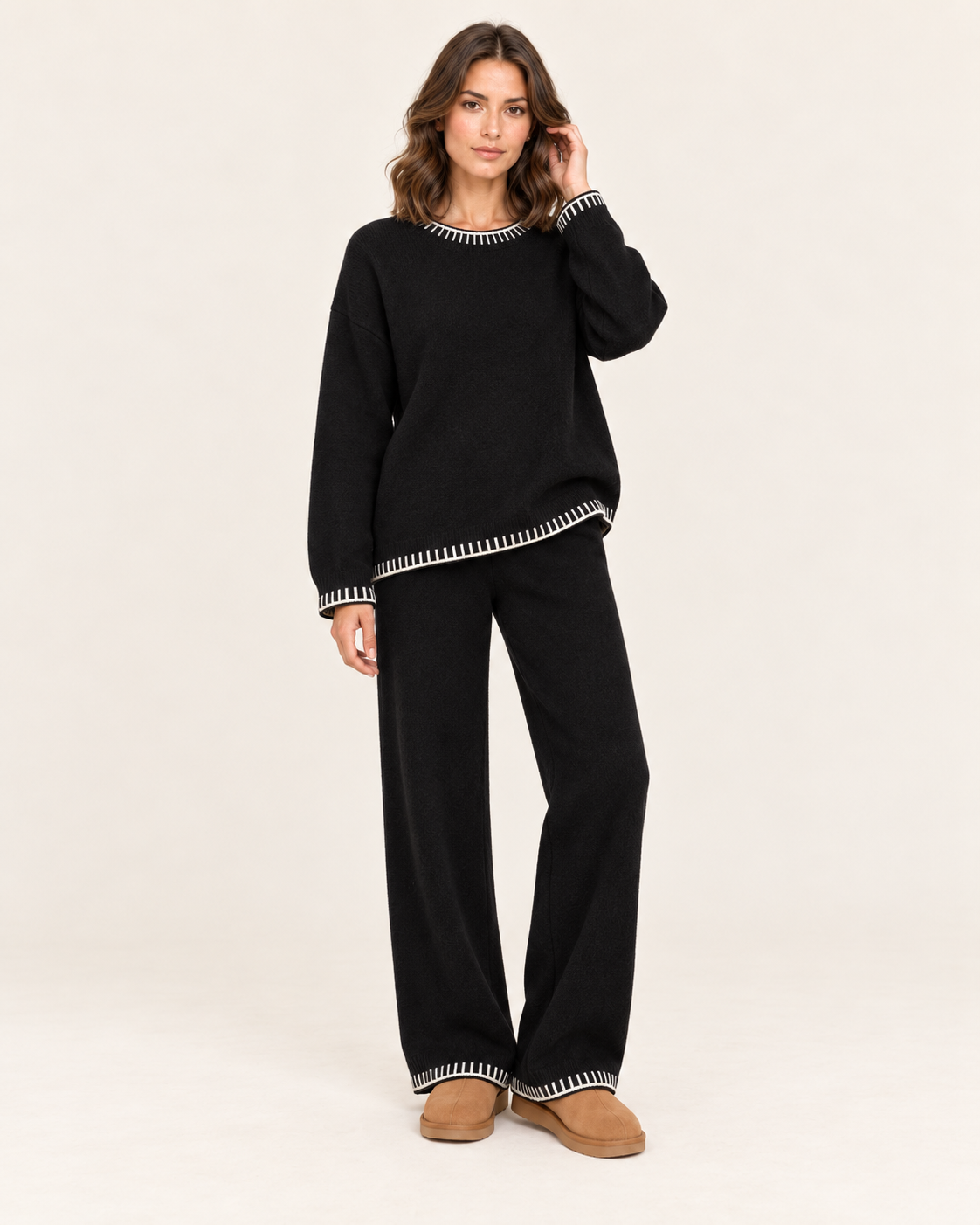 Kensley | Women’s Oversized Sweater and Pants Set