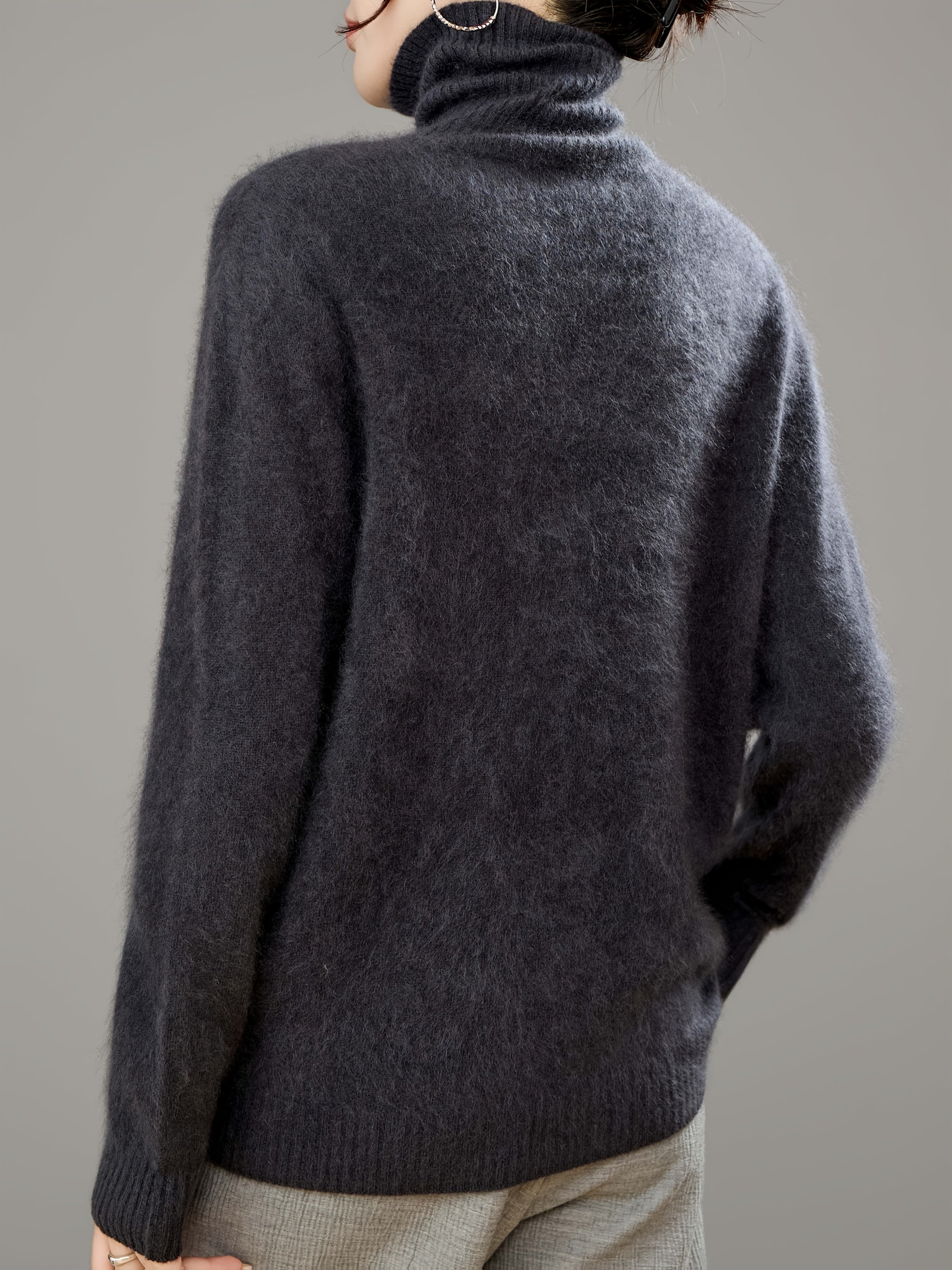 Odessa | Women's Pure Cashmere Wool Turtleneck Sweater