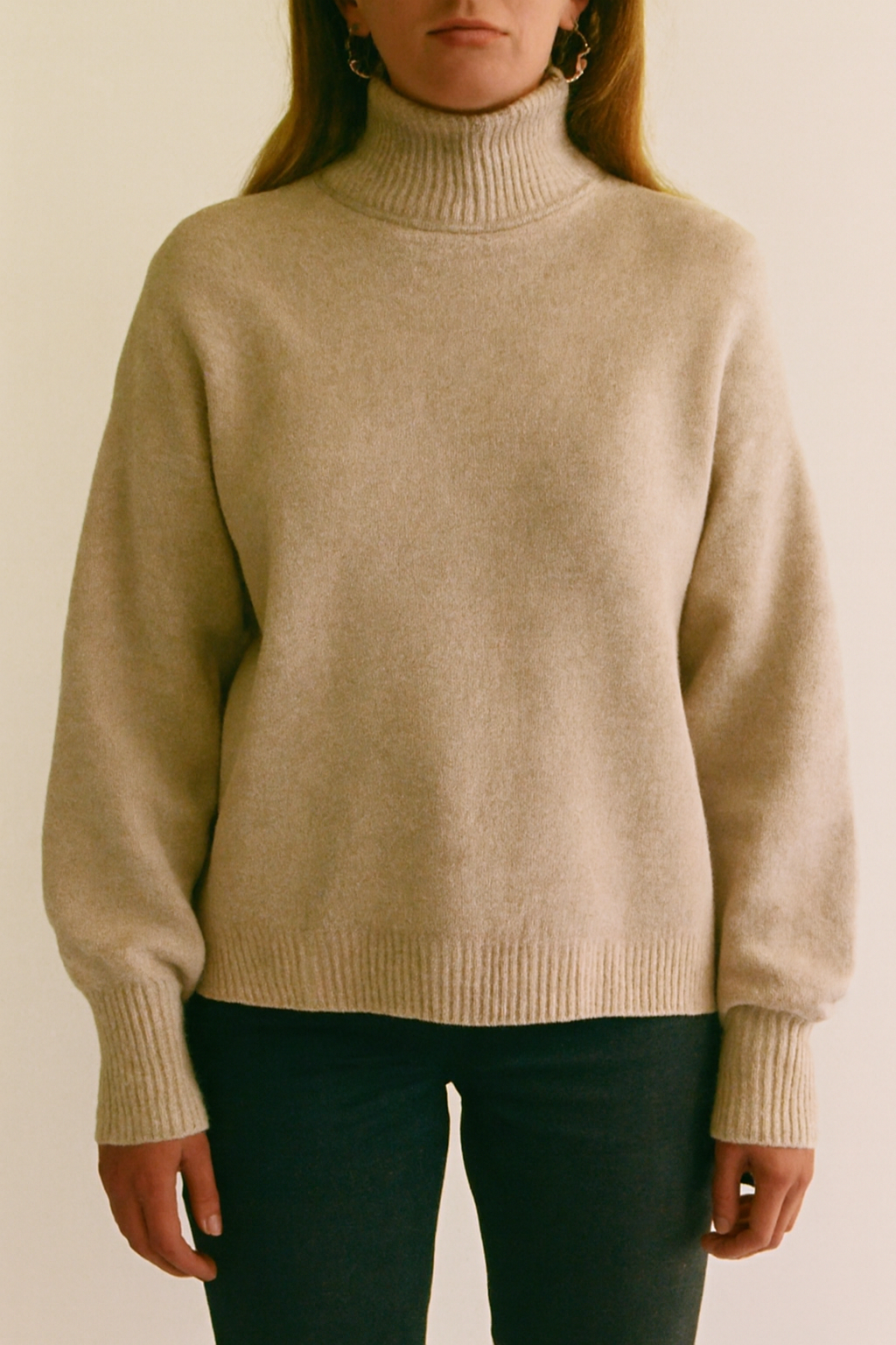 Katarina | Women's Oversized Turtleneck Sweater