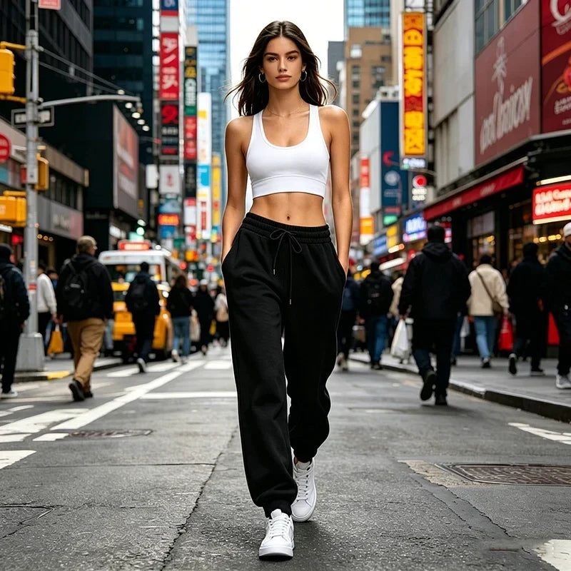 Rosamund | Women's Jogger Sweatpants with Drawstring Waist
