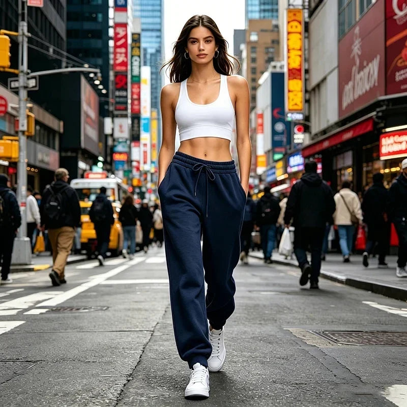 Rosamund | Women's Jogger Sweatpants with Drawstring Waist