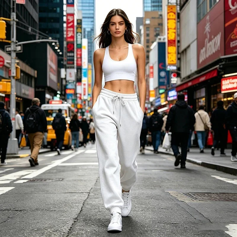 Rosamund | Women's Jogger Sweatpants with Drawstring Waist