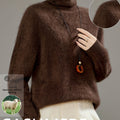 Odessa | Women's Pure Cashmere Wool Turtleneck Sweater