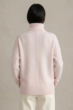 Wren | Women's Oversized Turtleneck Sweater with Ribbed Trim