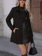 Marguerite | Women's Long Tailored Waist-Cinching Jacket