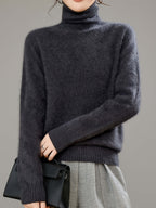 Odessa | Women's Pure Cashmere Wool Turtleneck Sweater