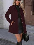 Marguerite | Women's Long Tailored Waist-Cinching Jacket