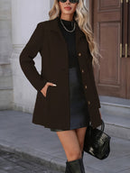 Marguerite | Women's Long Tailored Waist-Cinching Jacket