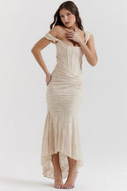 Lace Corset Bodycon Homecoming Dress