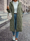 Seraphina | Women’s Quilted Hooded Long Coat