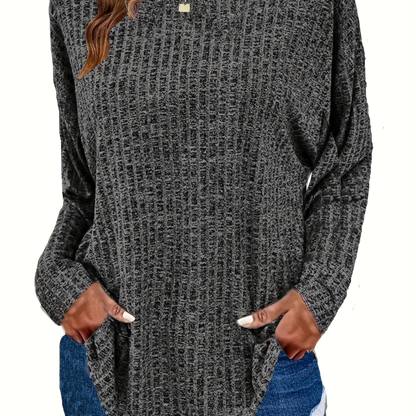 Genesis | Women's Waffle Knit Tunic Sweater
