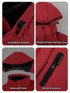 Wren | Women's Insulated Waterproof Ski Jacket with Fur-Lined Hood