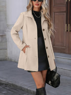Marguerite | Women's Long Tailored Waist-Cinching Jacket