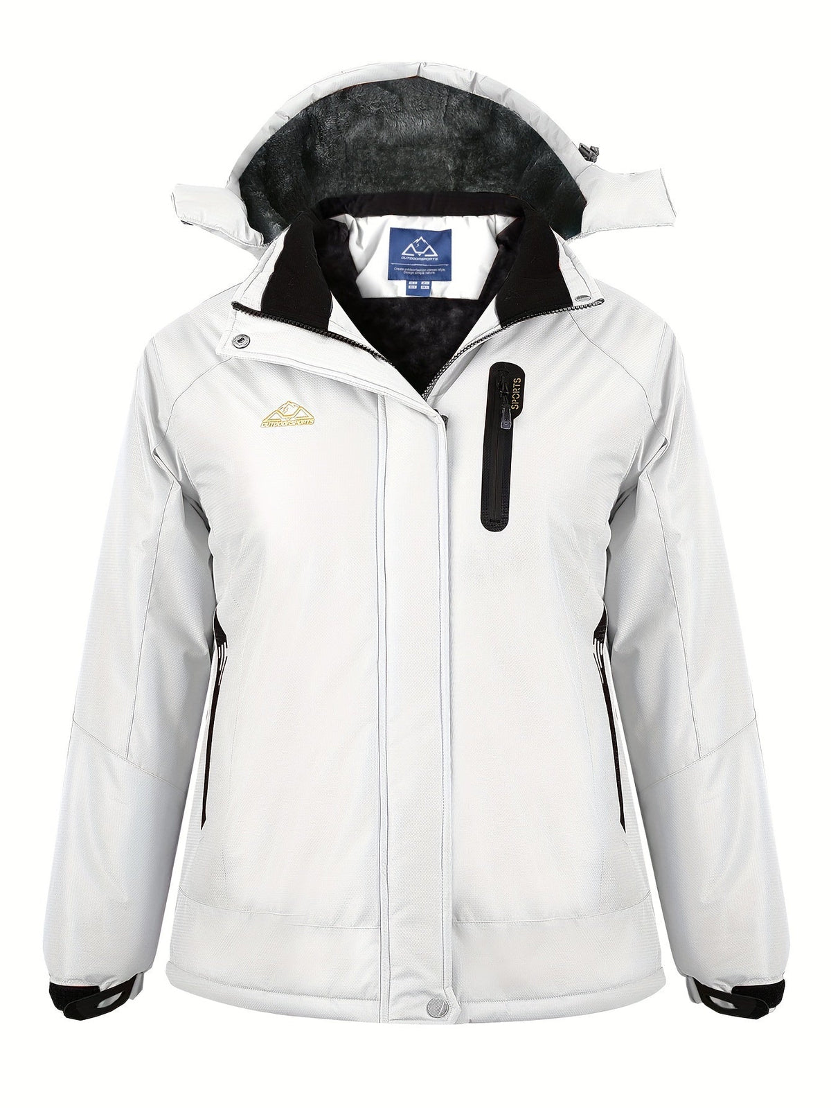 Wren | Women's Insulated Waterproof Ski Jacket with Fur-Lined Hood