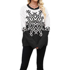 Peyton | Women’s Cute Snowflake Christmas Sweater