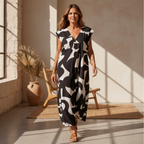 Relaxed Abstract Summer Dress