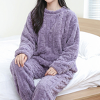 Nadia | Women’s Fleece Pajamas Set