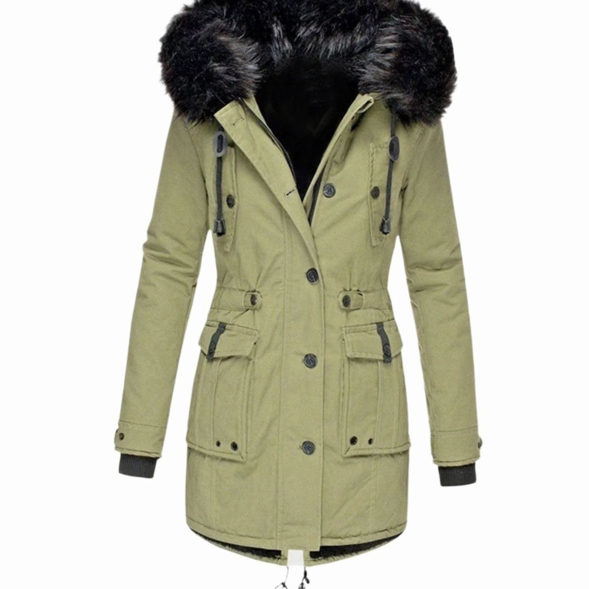 Ingrid | Women’s Faux Fur Winter Parka Coat