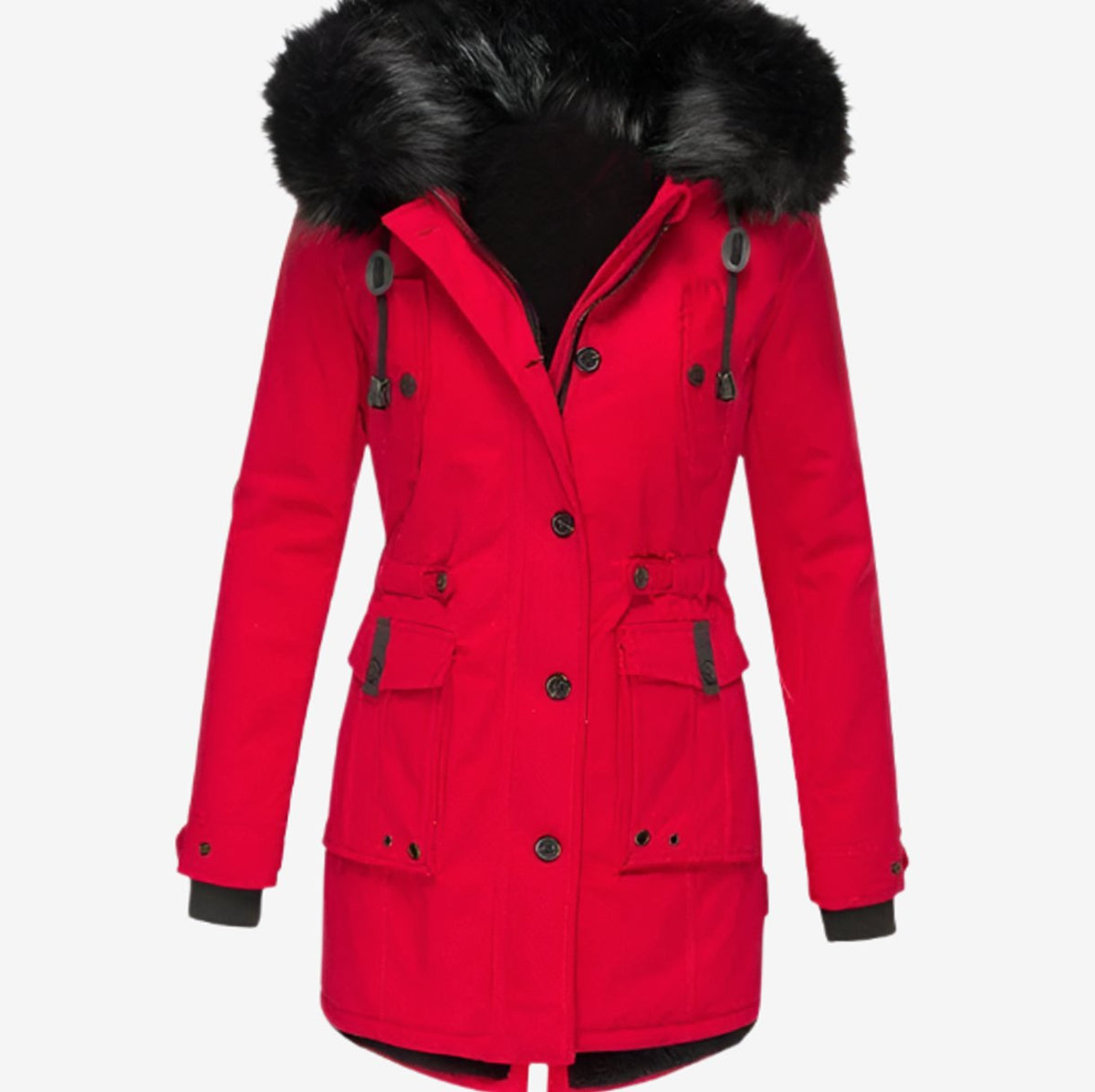 Ingrid | Women’s Faux Fur Winter Parka Coat