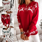 Lyla | Women’s Cute Christmas Crew Neck Sweater