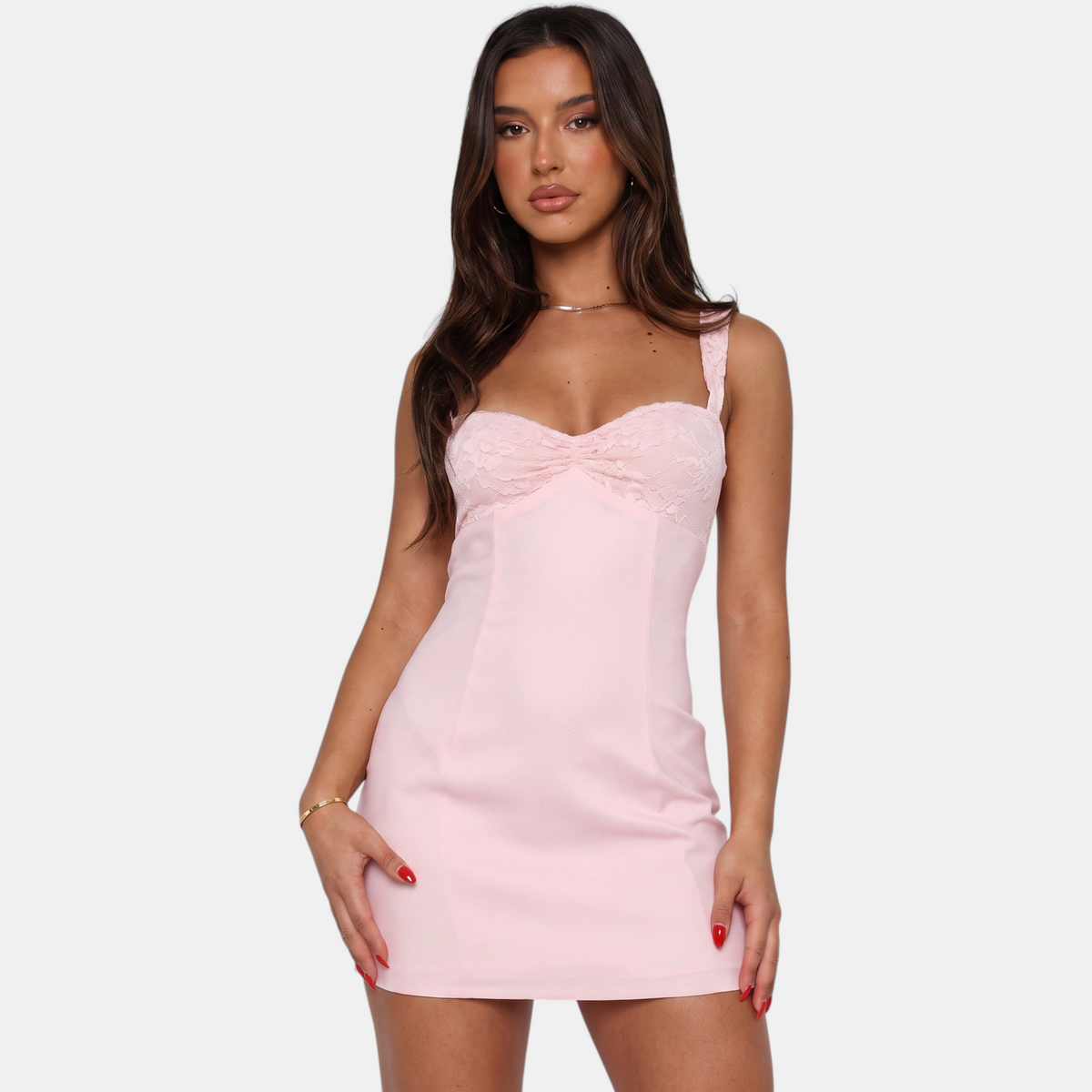 Rosalie | Women's Lace Cup Bodycon Mini Homecoming Dress