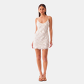 Josephine | Women's Sequin Slip Homecoming Dress with Spaghetti Straps