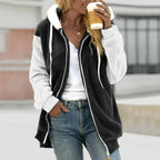 Isolde | Women’s Sherpa Fleece Zip Up Hooded Jacket