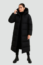 Aurelia | Women’s Quilted Long Hooded Puffer Coat