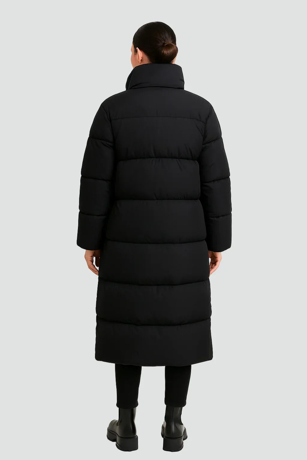 Aurelia | Women’s Quilted Long Hooded Puffer Coat