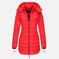 Annelise | Women’s Mid Length Hooded Puffer Jacket
