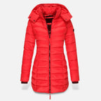Annelise | Women’s Mid Length Hooded Puffer Jacket