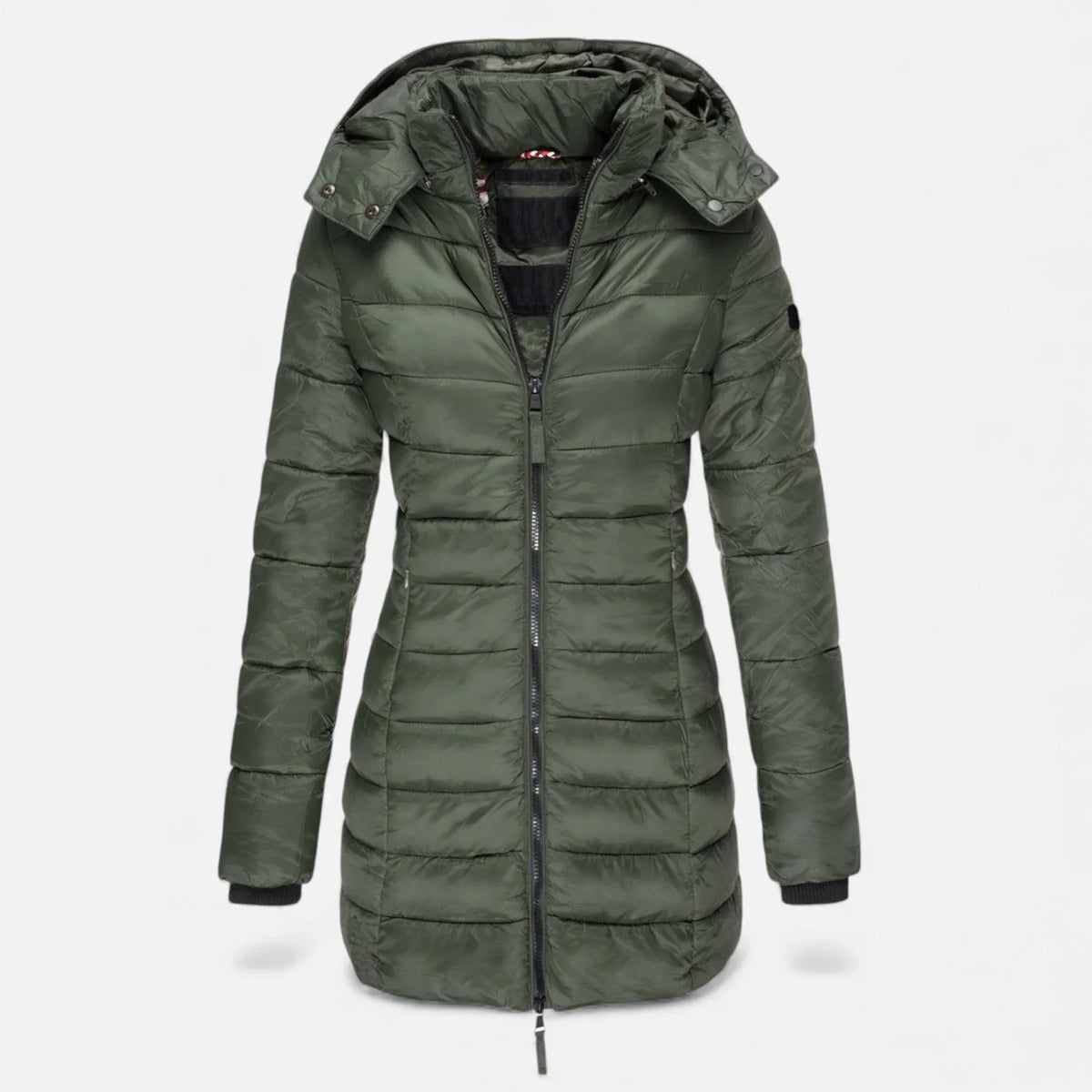 Annelise | Women’s Mid Length Hooded Puffer Jacket