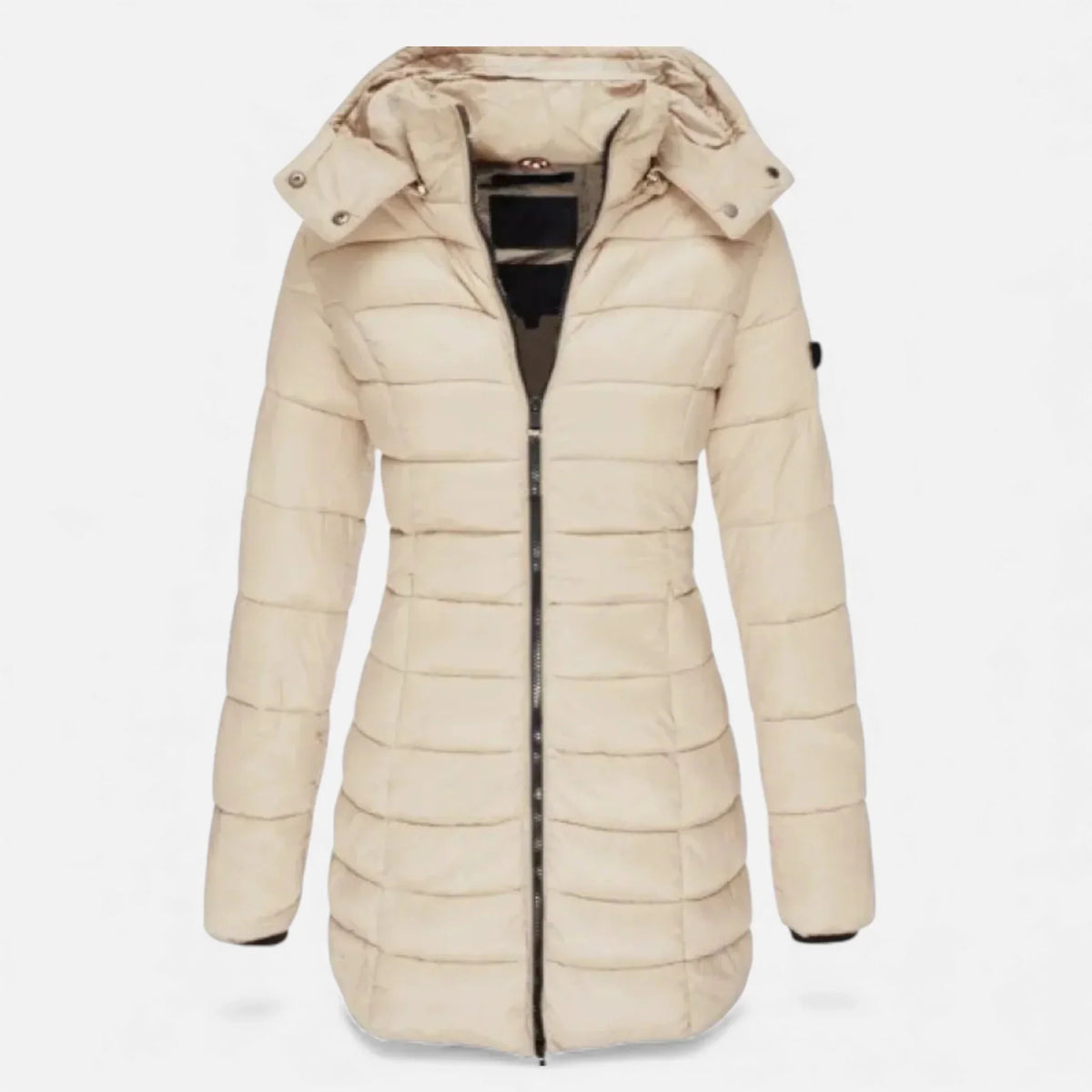 Annelise | Women’s Mid Length Hooded Puffer Jacket