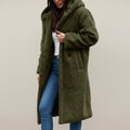 Odessa | Women's Long Hooded Teddy Winter Coat