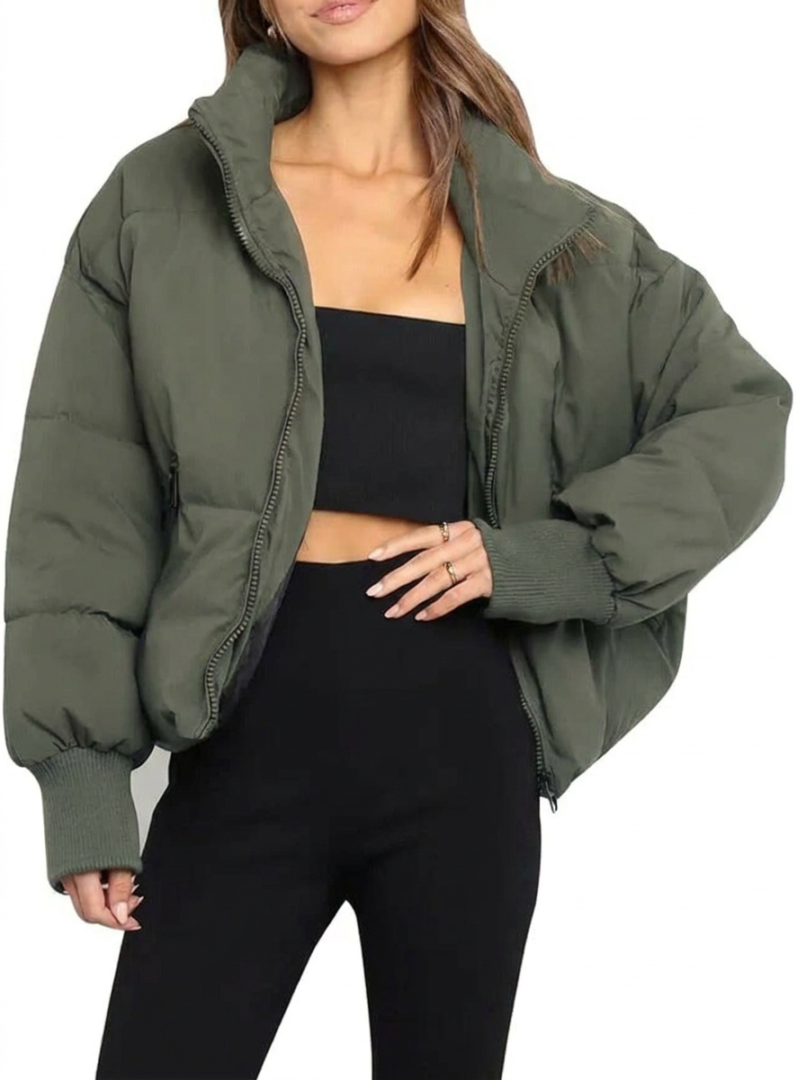 Bianca | Women's Cropped Short Quilted Puffer Jacket