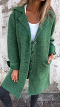 Marisol | Women's Textured Longline Button-Front Coat