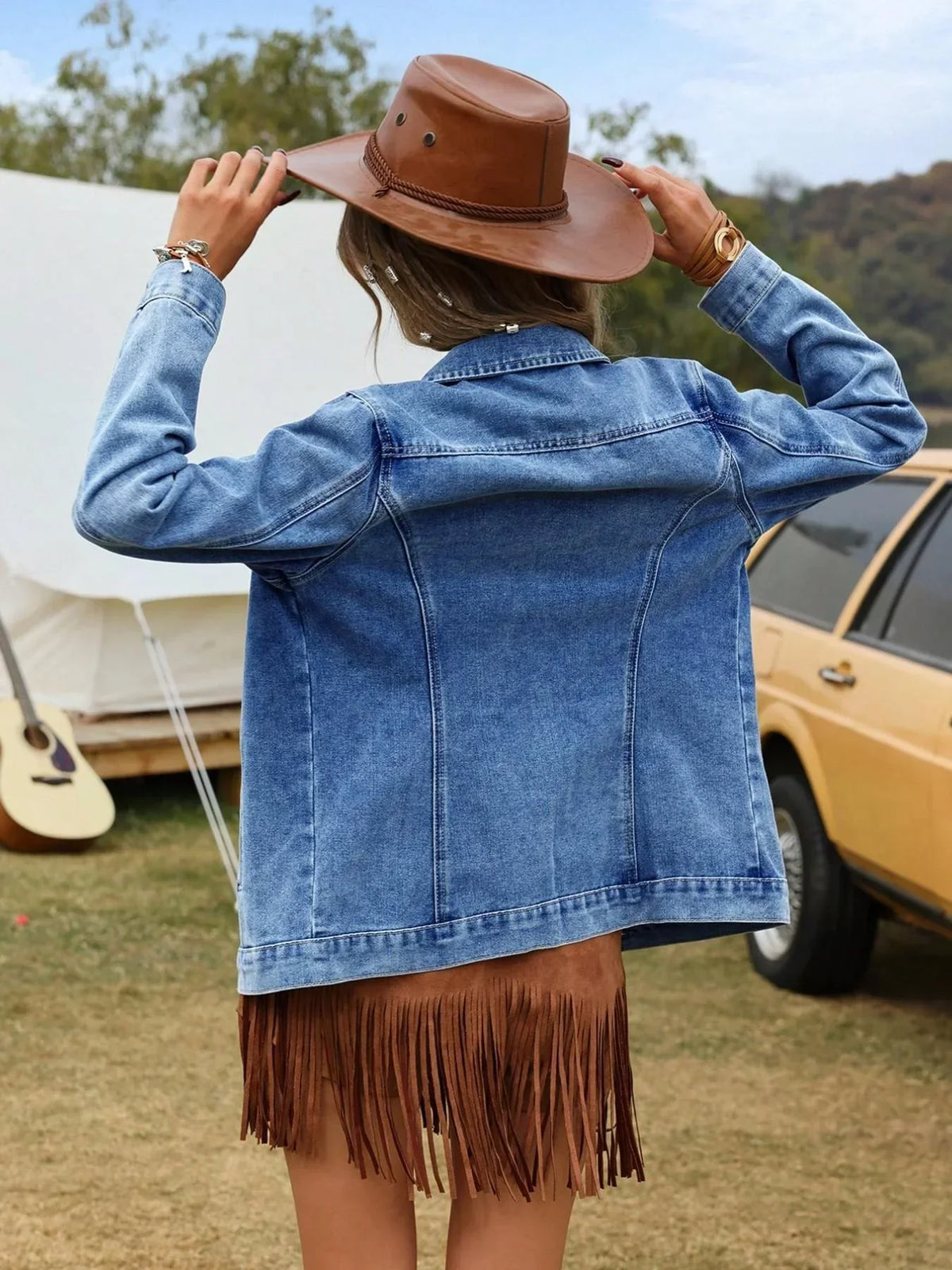 Freya | Women's Relaxed Button-Front Denim Jacket