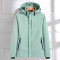 Marisol | Women's Adjustable Hood Waterproof Windbreaker Jacket