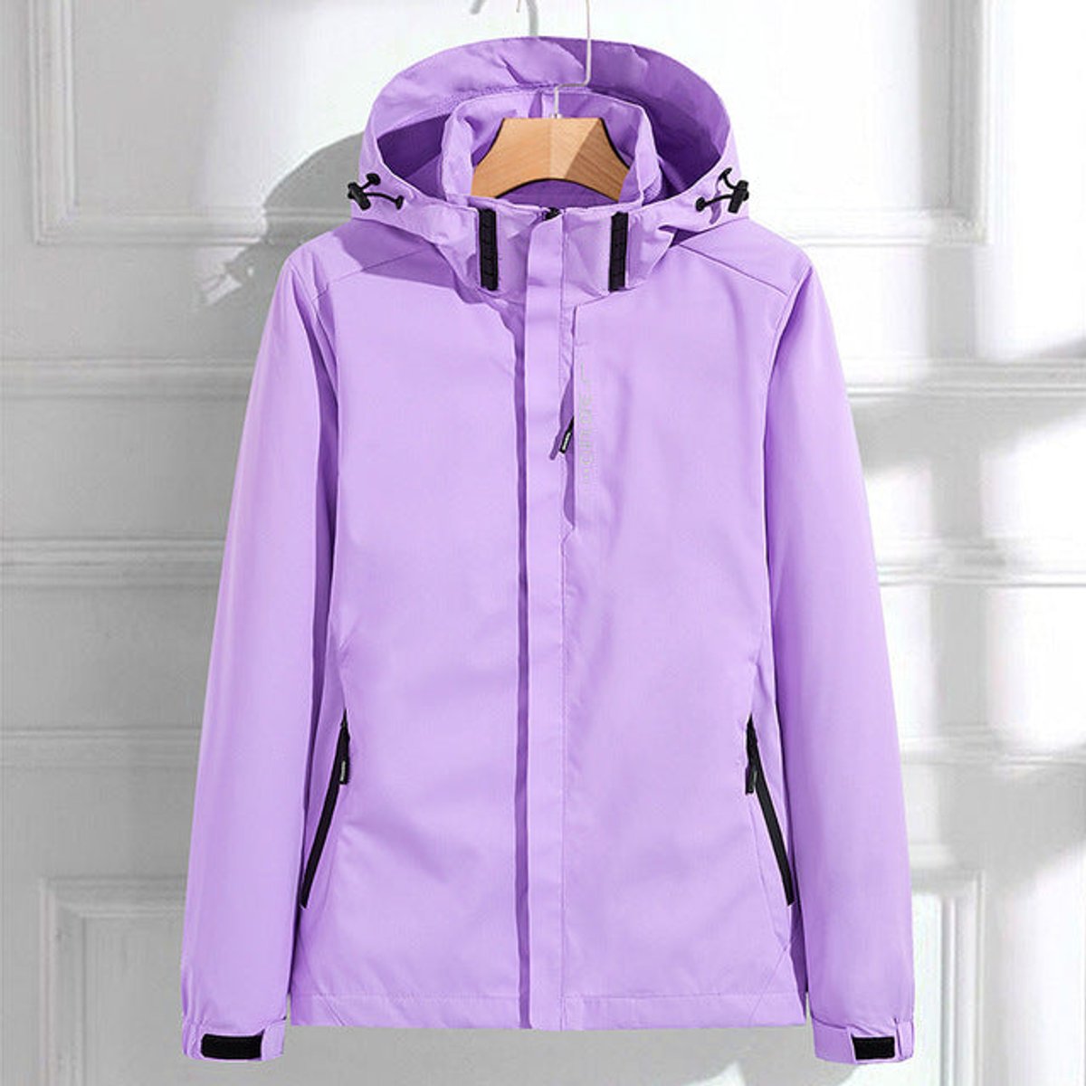 Marisol | Women's Adjustable Hood Waterproof Windbreaker Jacket